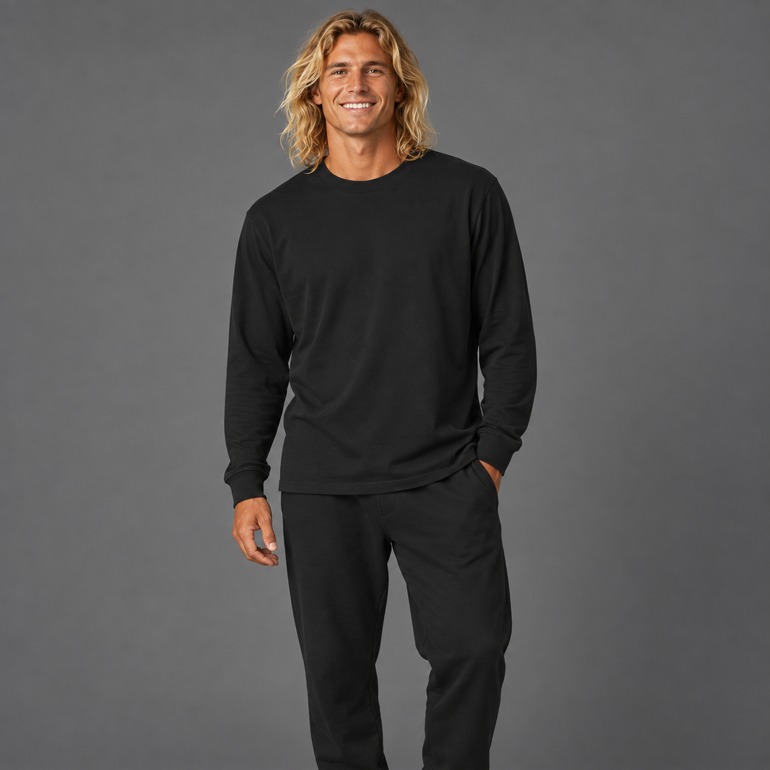 Essential Cotton Long Sleeve T-Shirt