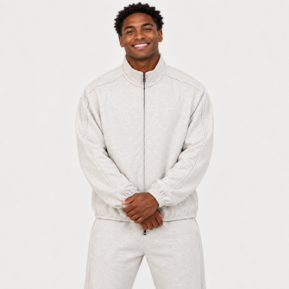 Essential Heavyweight Stand Collar Jacket