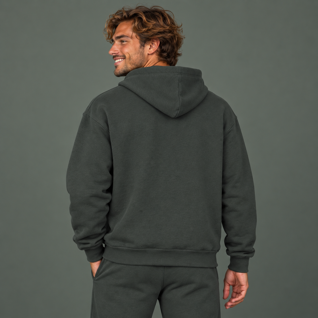Unisex Drop Shoulder Hoodie