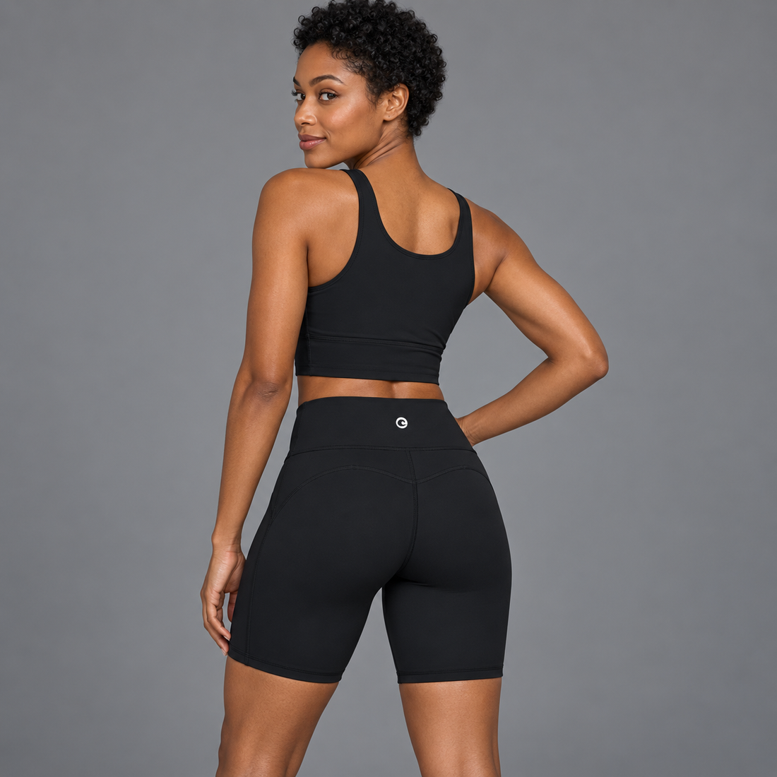 Women’s Lycra High Waisted Yoga Shorts