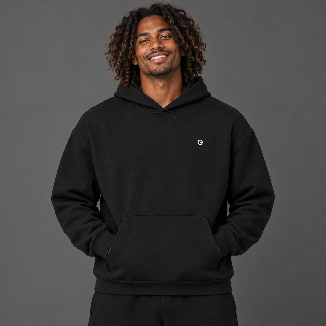 Unisex Drop Shoulder Hoodie