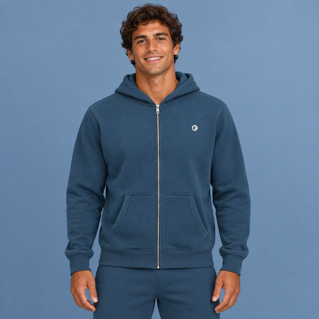 Unisex Fleece Full Zip Hoodie