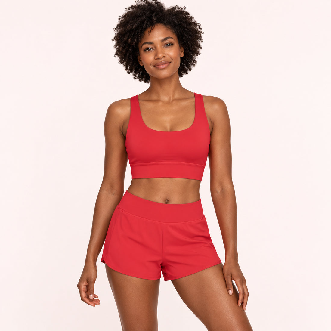 Strappy Criss-Cross Sports Bra