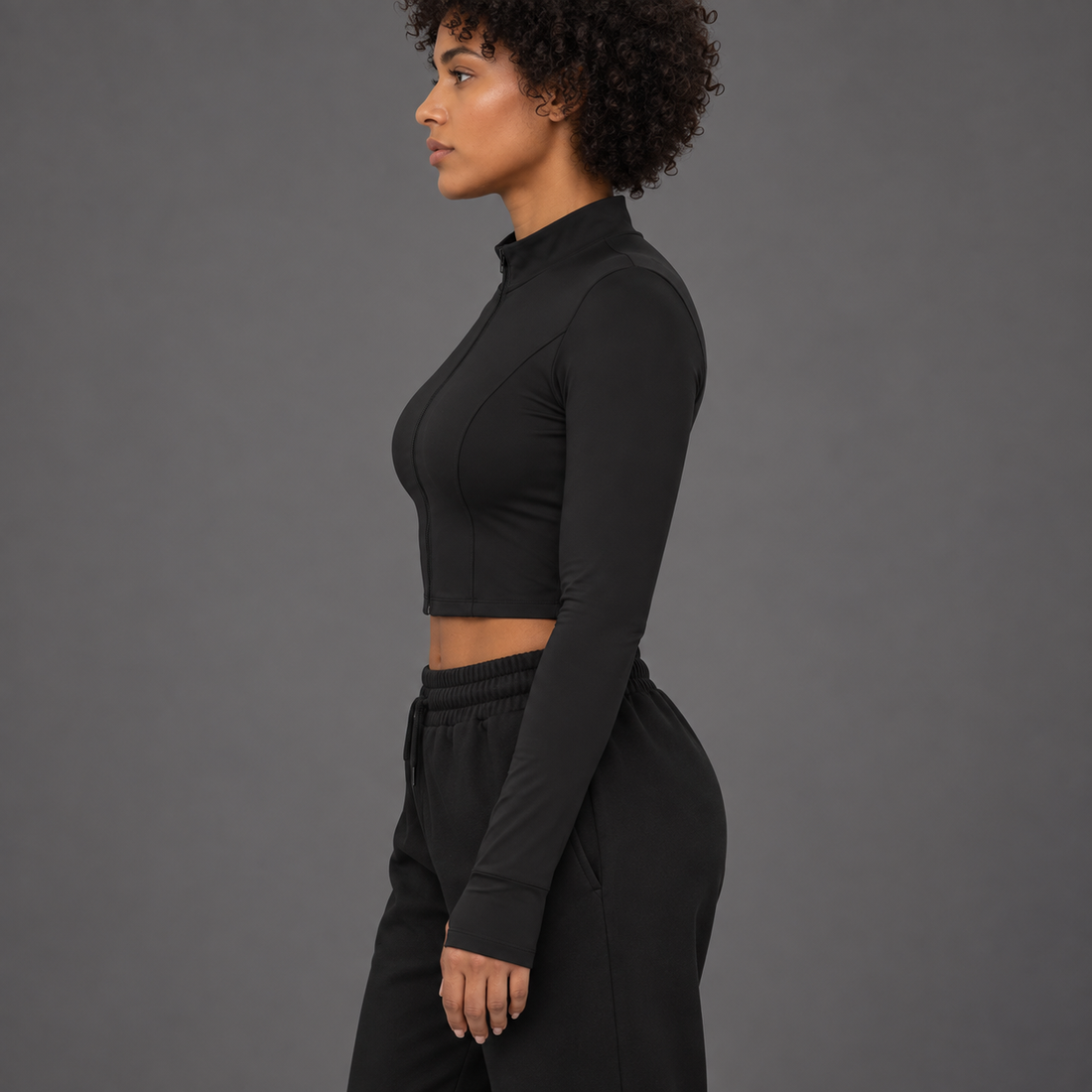 Women’s Crop Yoga Sports Jacket