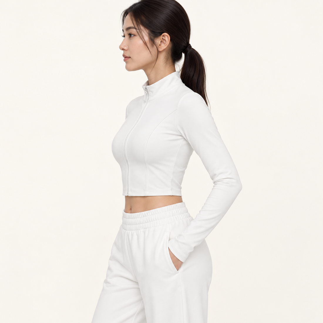 Women’s Crop Yoga Sports Jacket