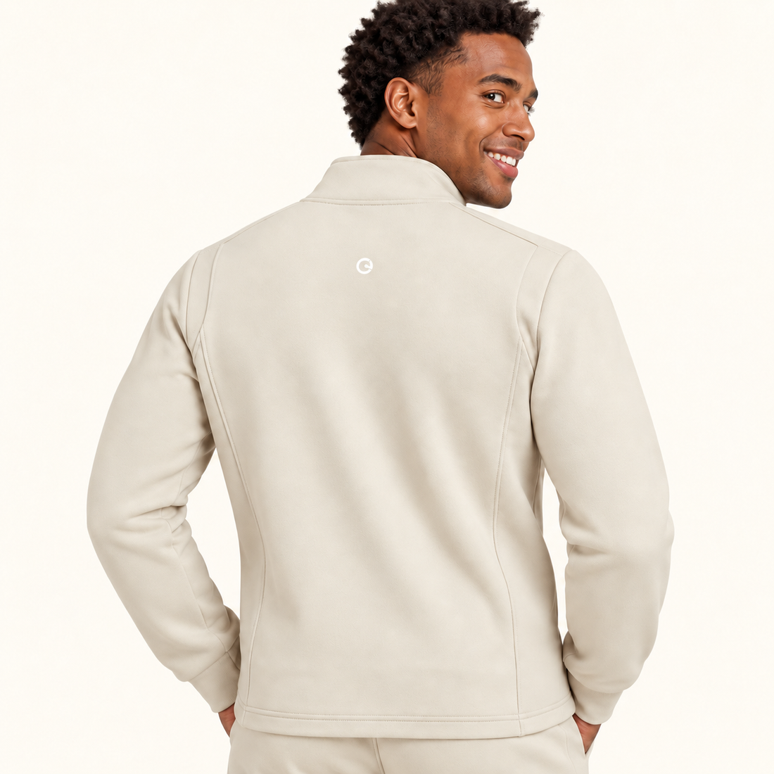 Unisex Stand Collar Track Jacket