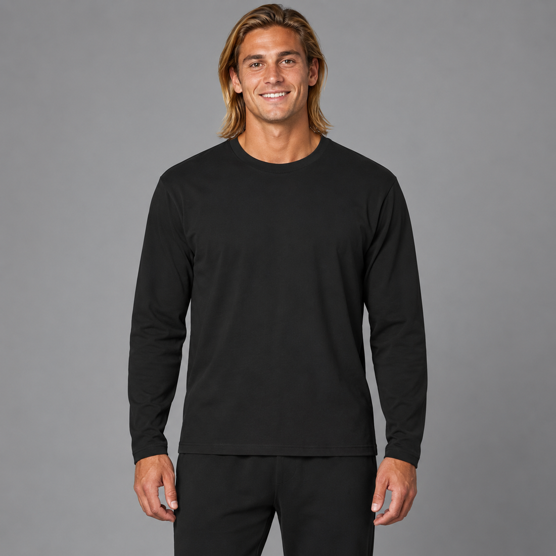 Unisex Vintage Wash Long Sleeve Boxy T-Shirt