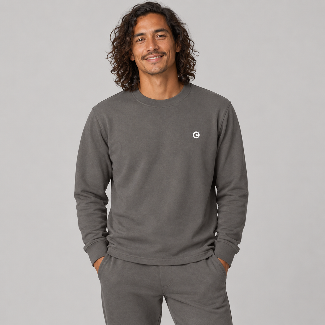 Essential Crewneck Long-Sleeve T-Shirt