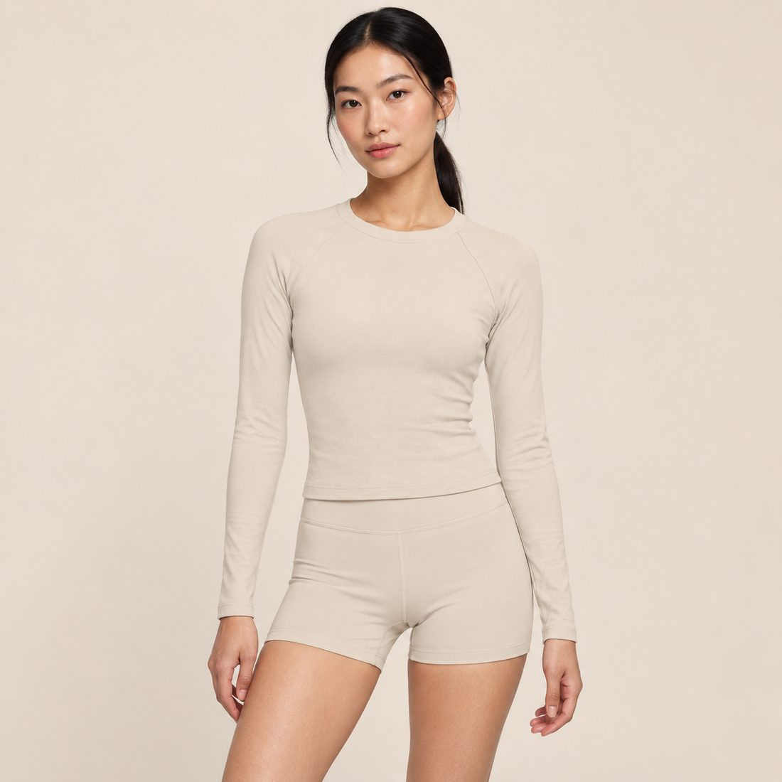 Women’s Slim Raglan Long Sleeve T-Shirt
