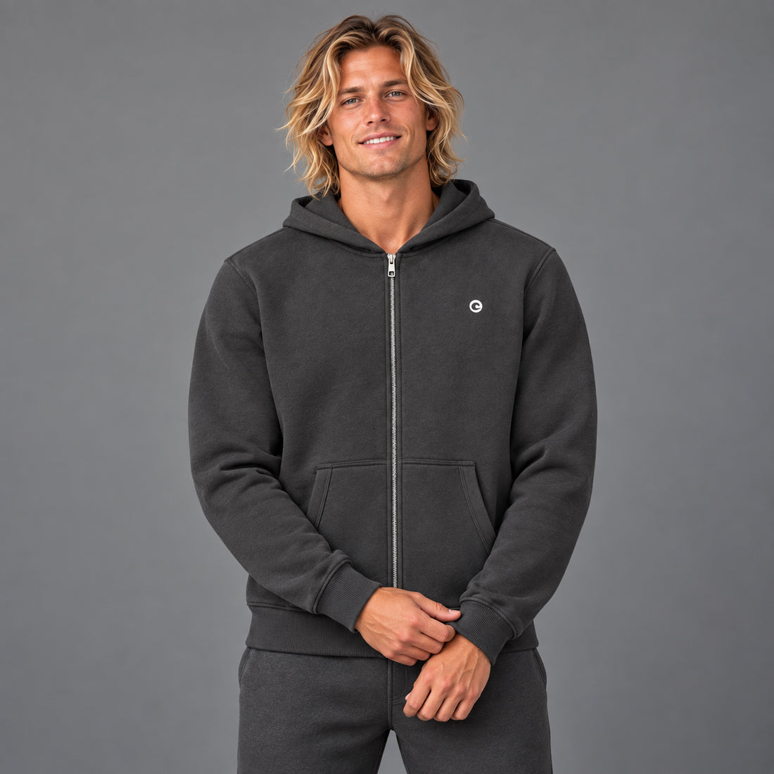 Unisex Fleece Full Zip Hoodie