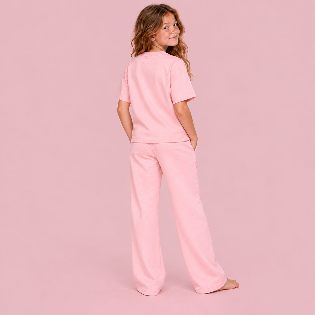 Kid’s Solid Crewneck T-Shirt