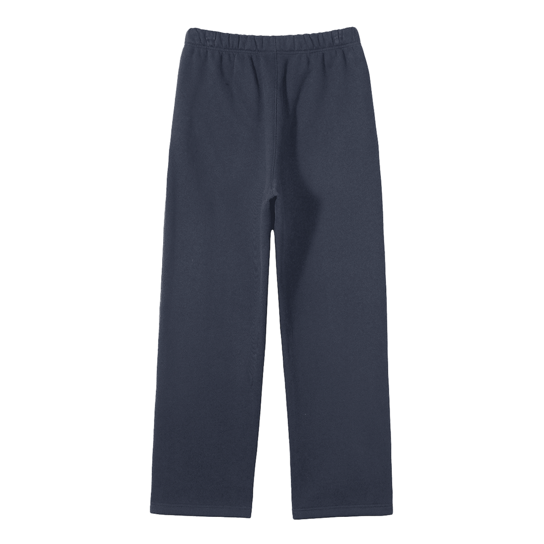 Unisex Solid Color Fleece Straight Leg Pants