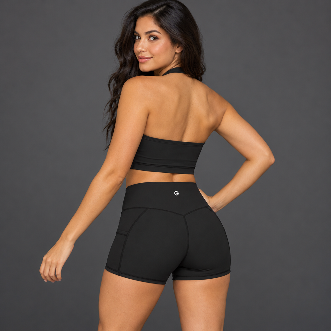 Women’s High Rise Pocket Yoga Shorts