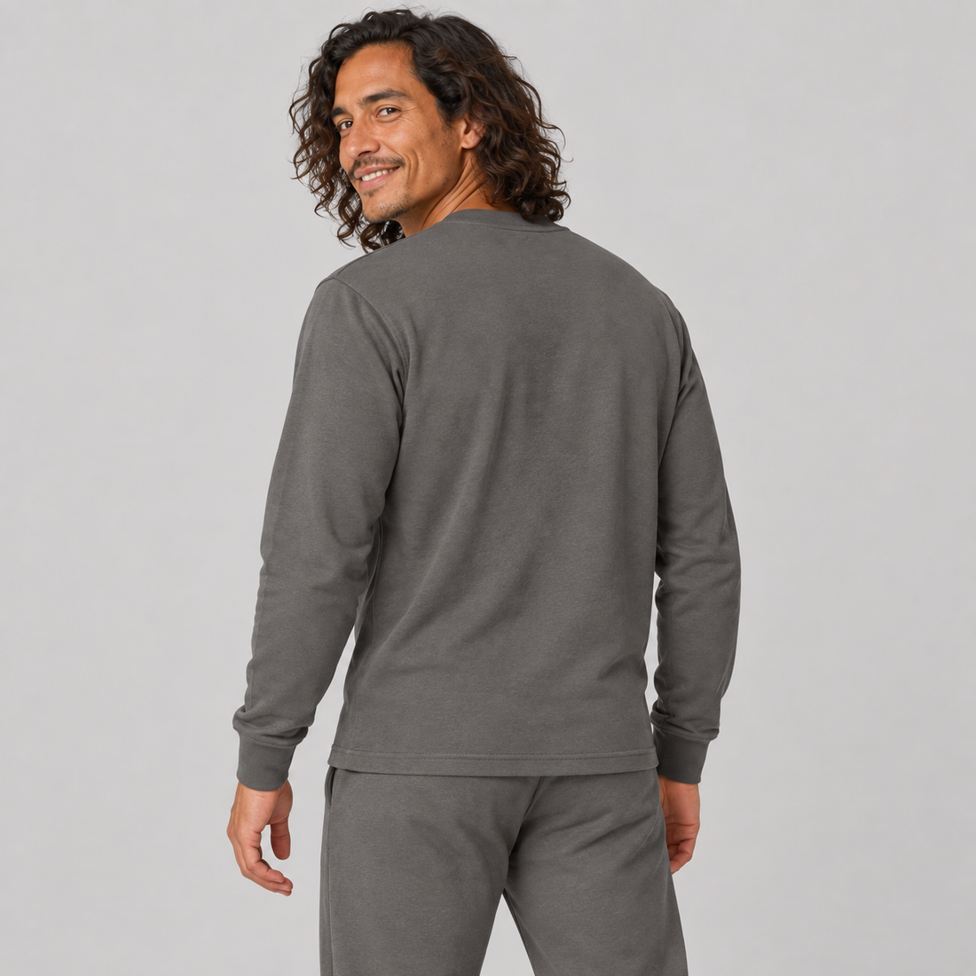 Essential Crewneck Long-Sleeve T-Shirt