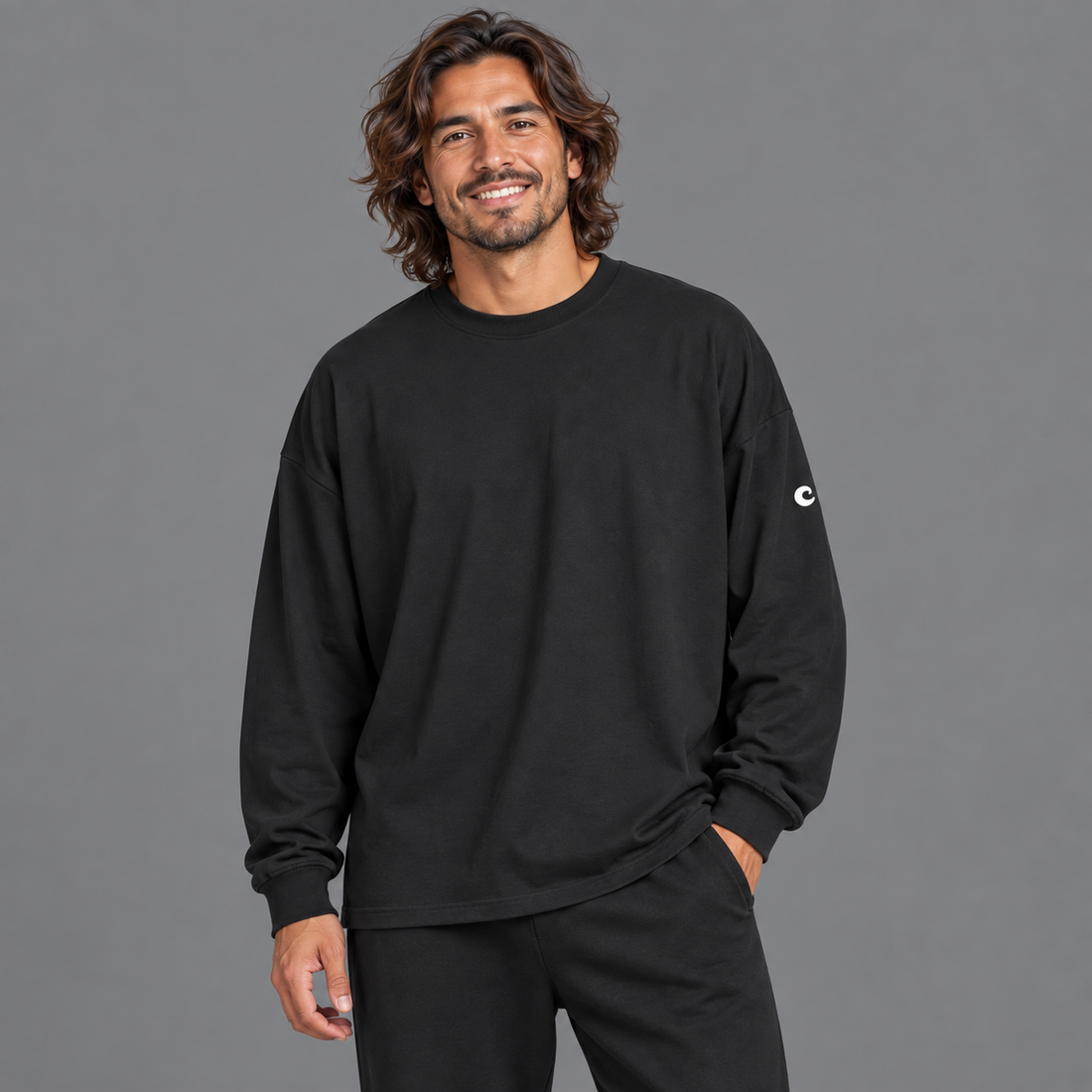 Oversized Unisex Long Sleeve T-Shirt