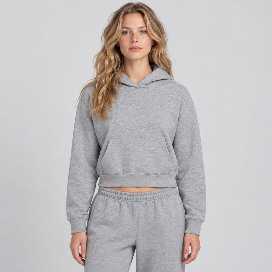 Women’s Crop Drop Shoulder Hoodie