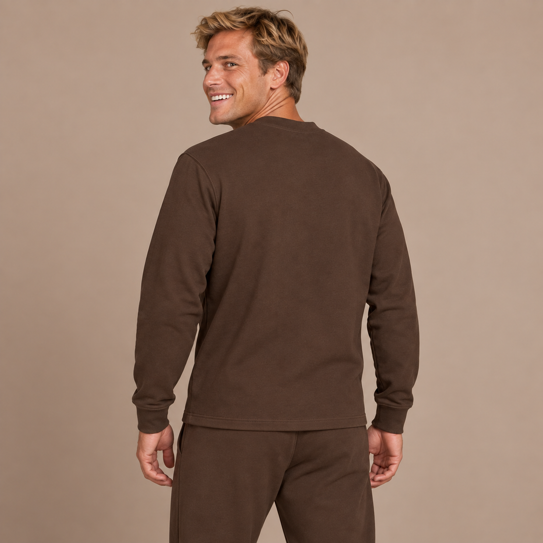 Essential Crewneck Long-Sleeve T-Shirt