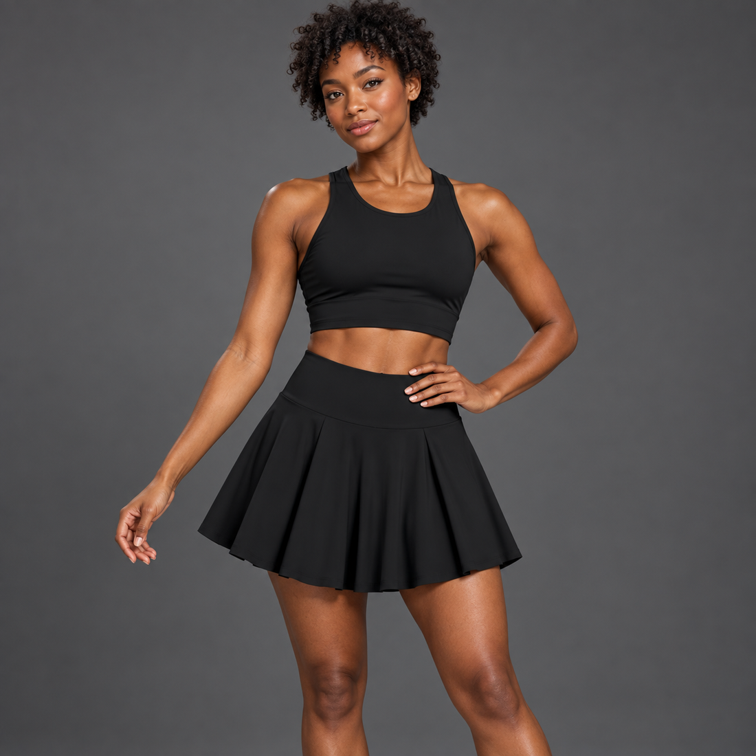 Women’s Pleated A-Line Skirt