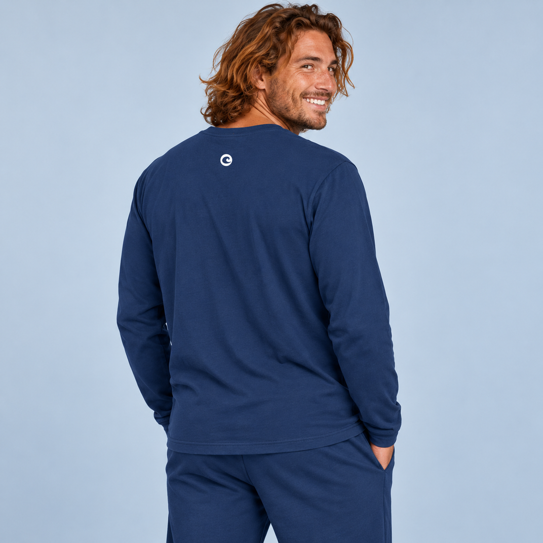 Unisex Vintage Wash Long Sleeve Boxy T-Shirt