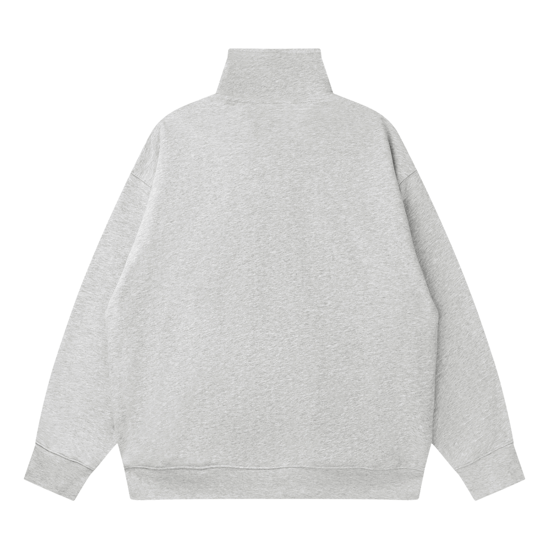 Quarter-Zip Drop Shoulder Sweatshirt