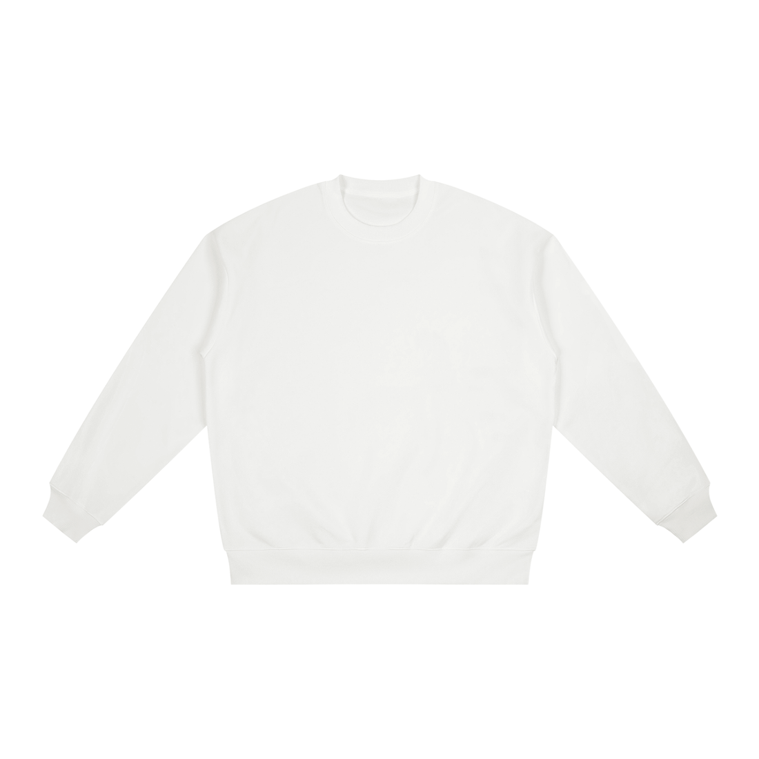 Oversized Drop Shoulder Crewneck Sweatshirt