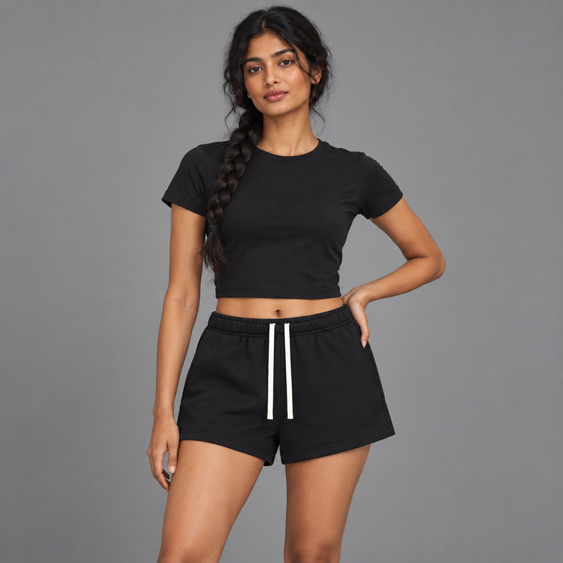 Essential Fleece Drawstring Sweatshorts
