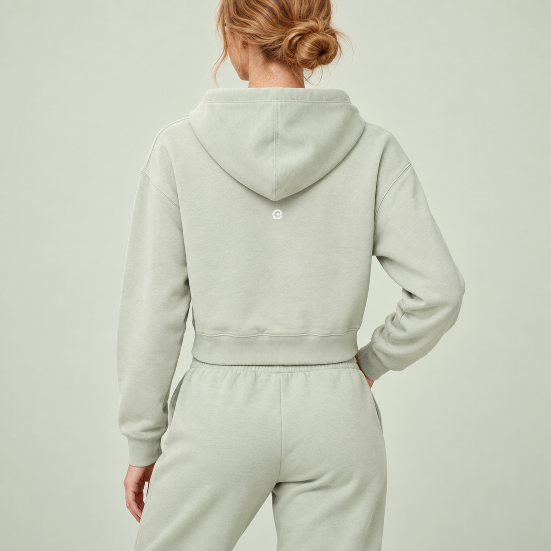 Women’s Crop Drop Shoulder Hoodie