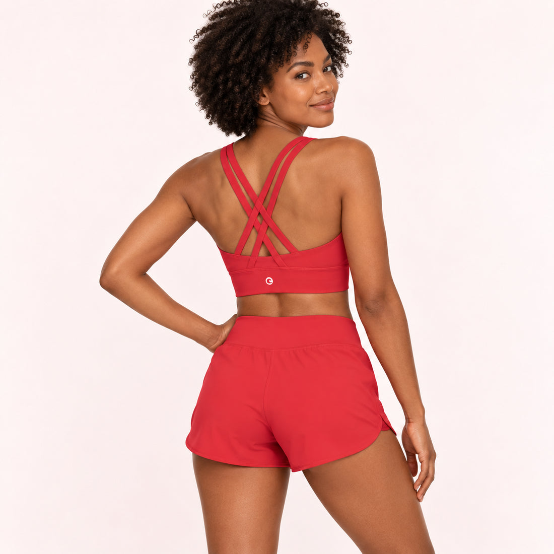Strappy Criss-Cross Sports Bra