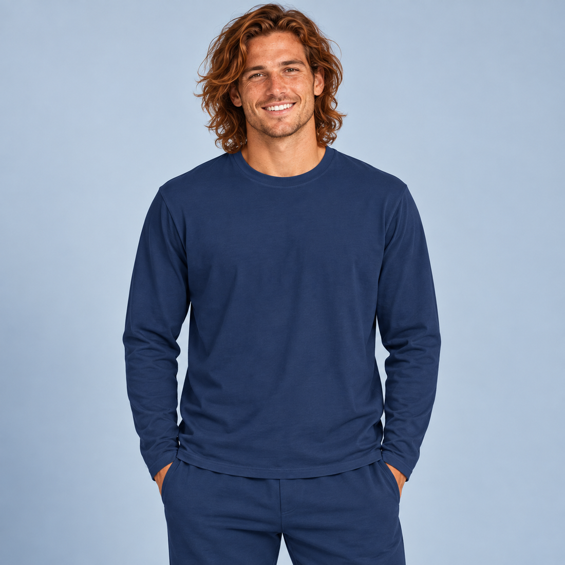 Unisex Vintage Wash Long Sleeve Boxy T-Shirt