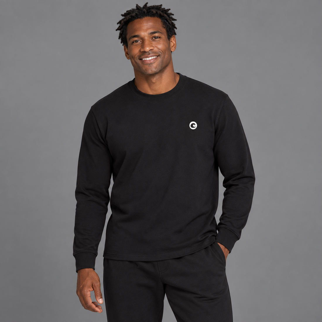Essential Crewneck Long-Sleeve T-Shirt