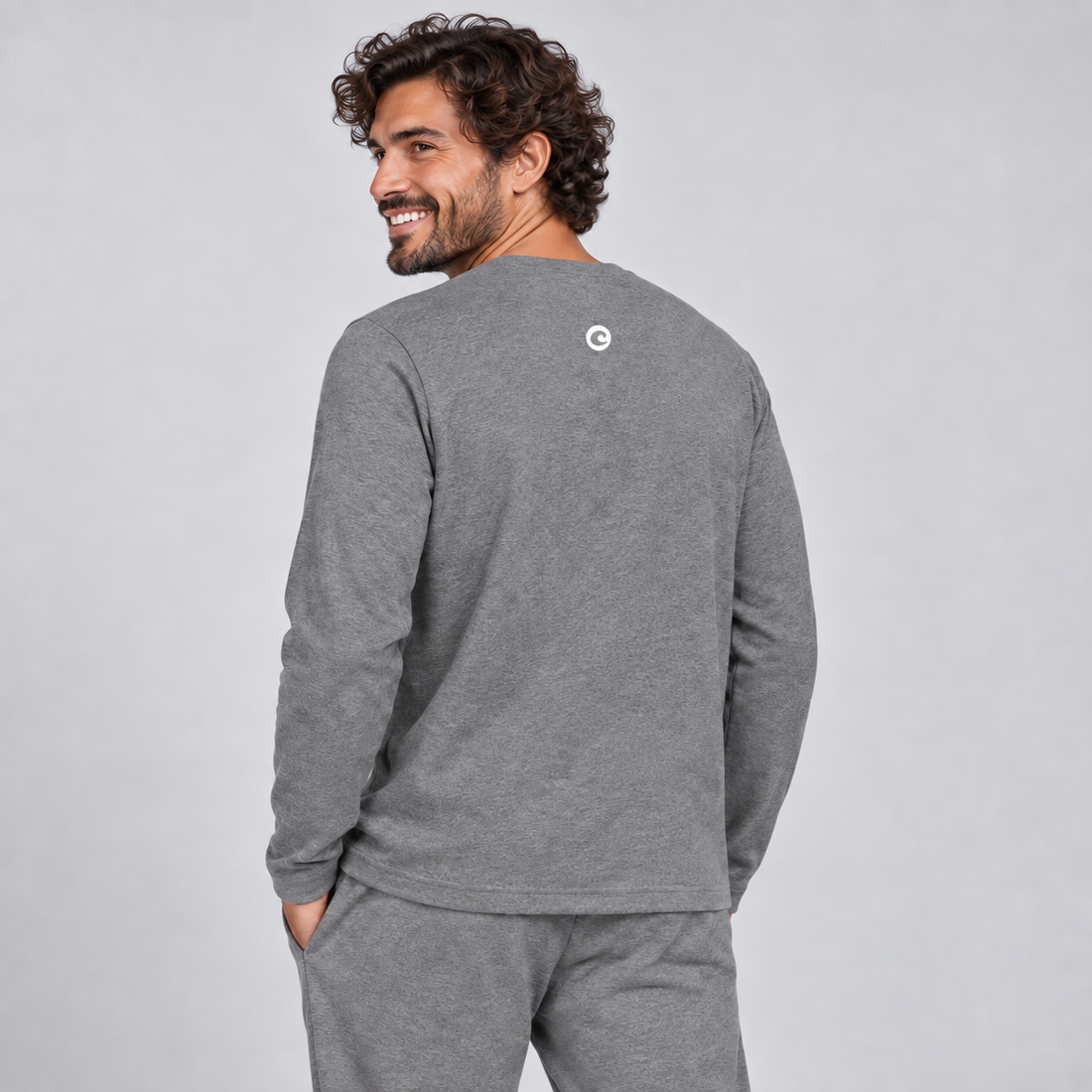 Long Sleeve Henley T-Shirt