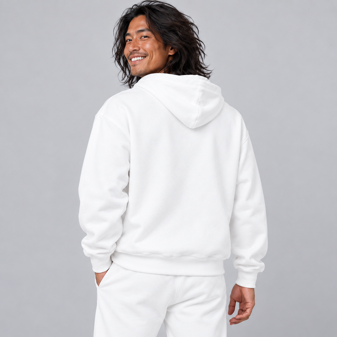 Unisex Drop Shoulder Hoodie