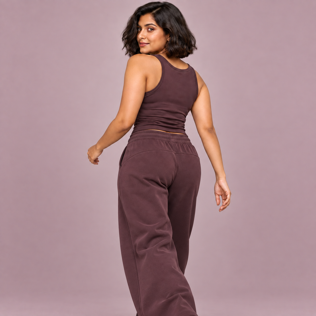 Essential Drawstring Straight-Leg Sweatpants