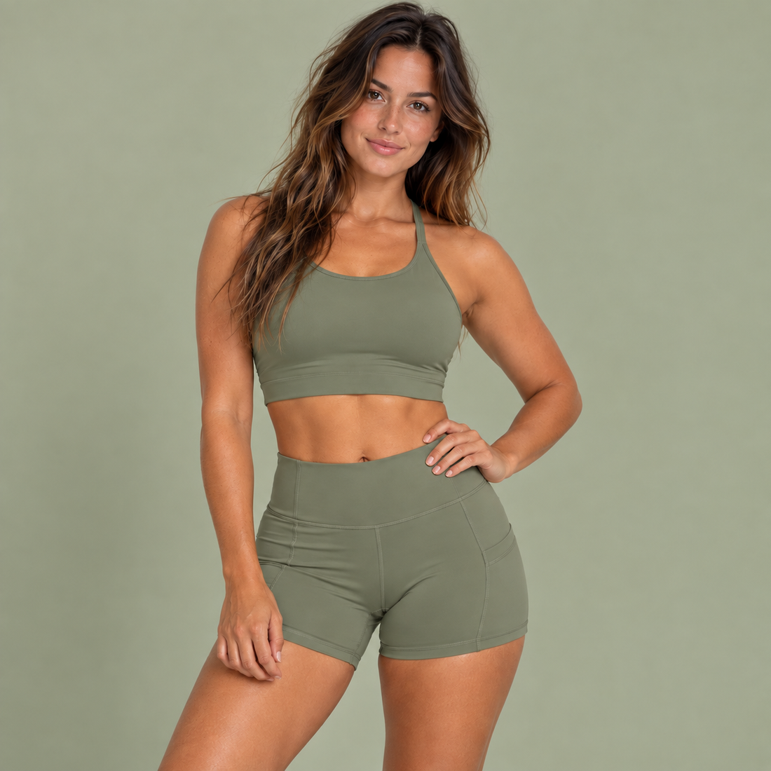 Women’s High-Waist Yoga Shorts