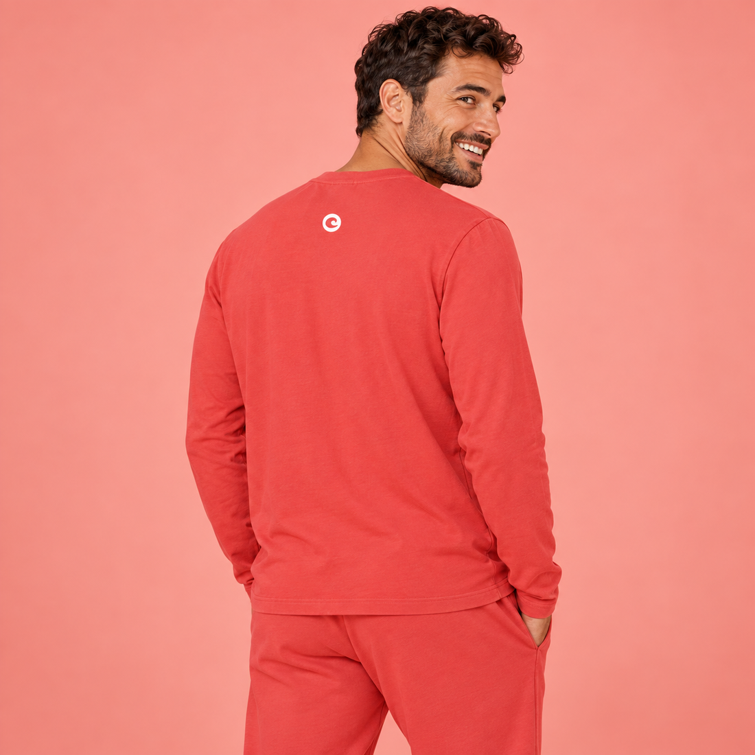 Unisex Vintage Wash Long Sleeve Boxy T-Shirt