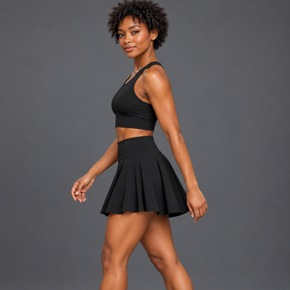 Women’s Pleated A-Line Skirt