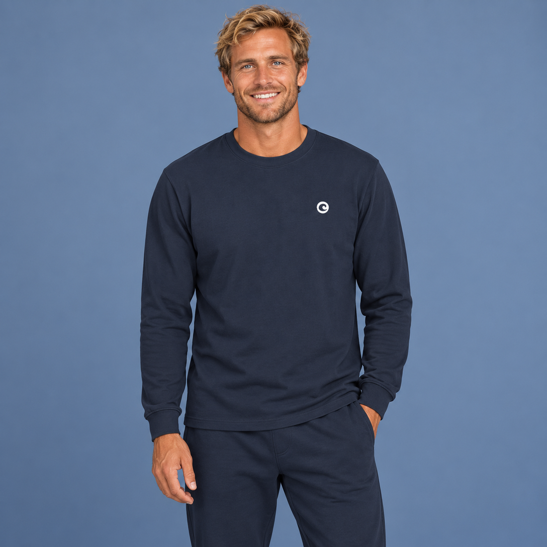Essential Crewneck Long-Sleeve T-Shirt