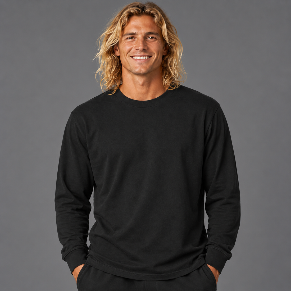 Essential Cotton Long Sleeve T-Shirt