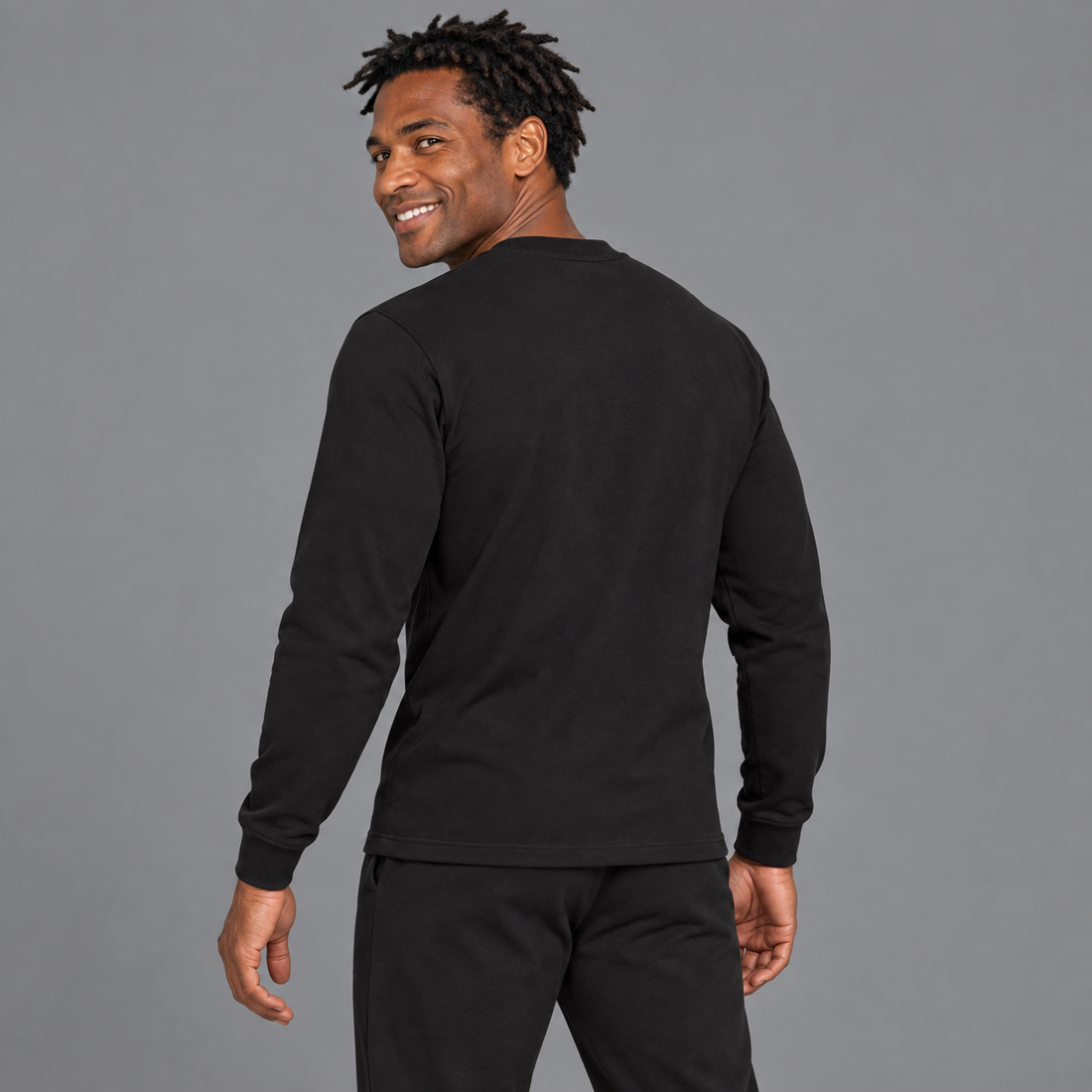 Essential Crewneck Long-Sleeve T-Shirt
