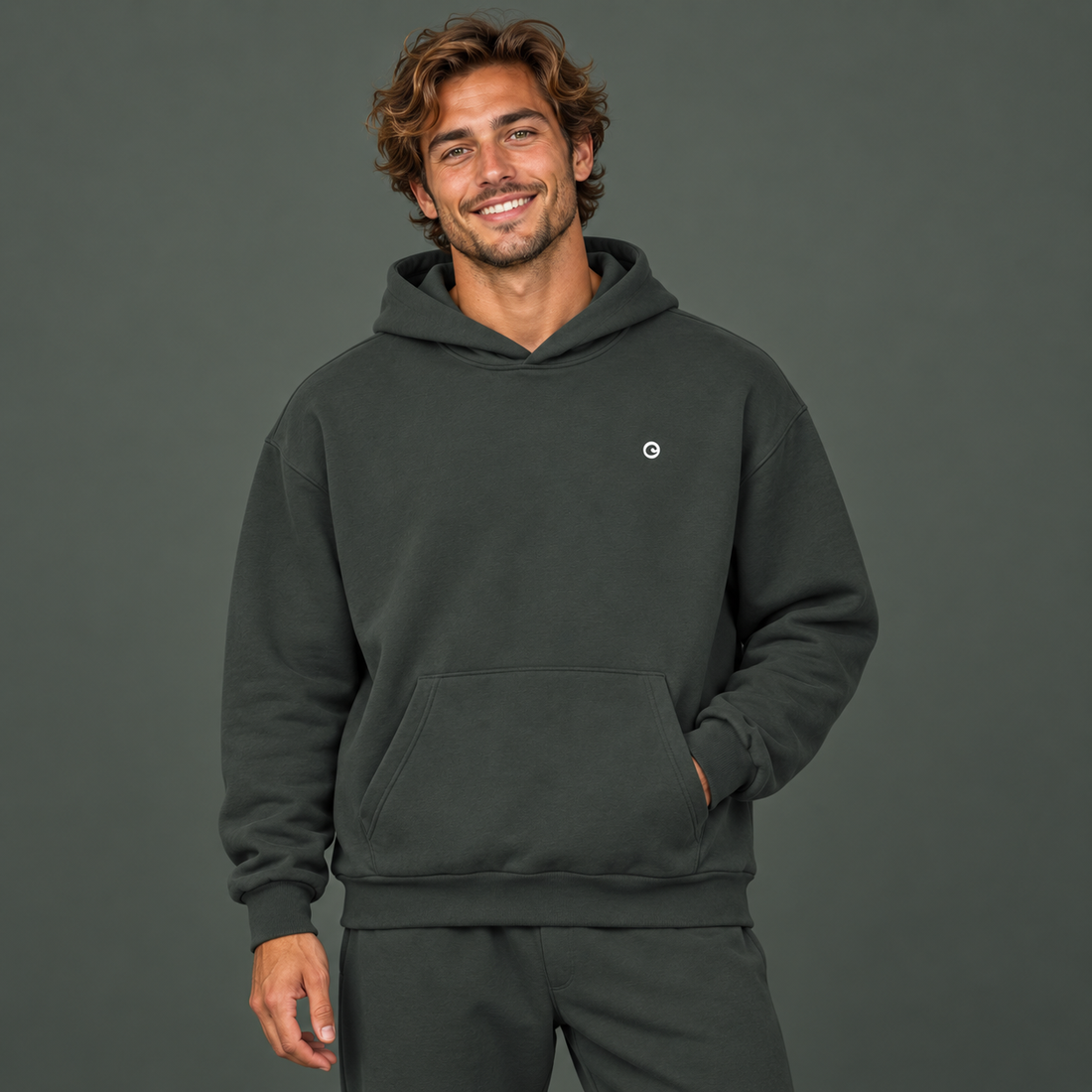 Unisex Drop Shoulder Hoodie