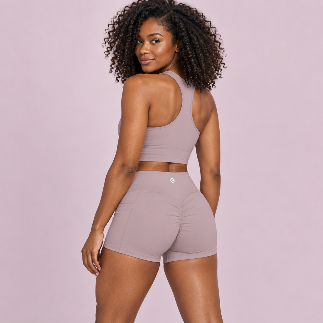 Women’s High Rise Pocket Yoga Shorts