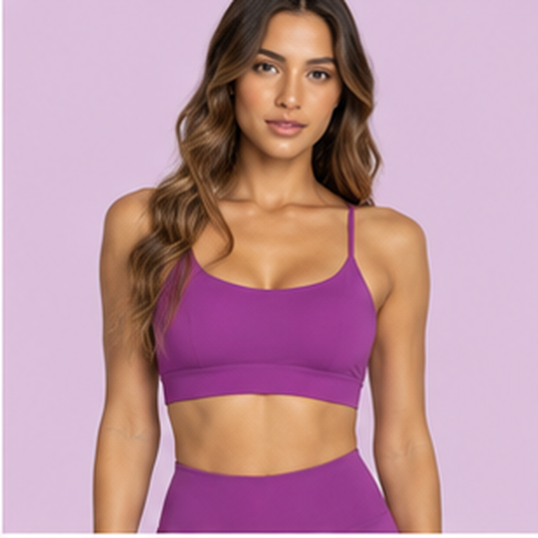 Strappy Criss Cross Yoga Sports Bra