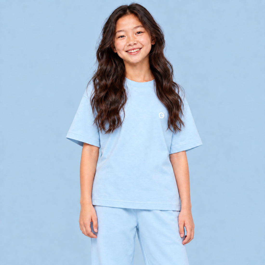 Kid’s Solid Crewneck T-Shirt