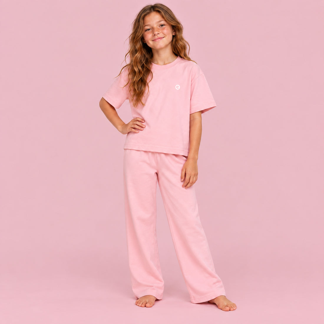 Kid’s Solid Crewneck T-Shirt