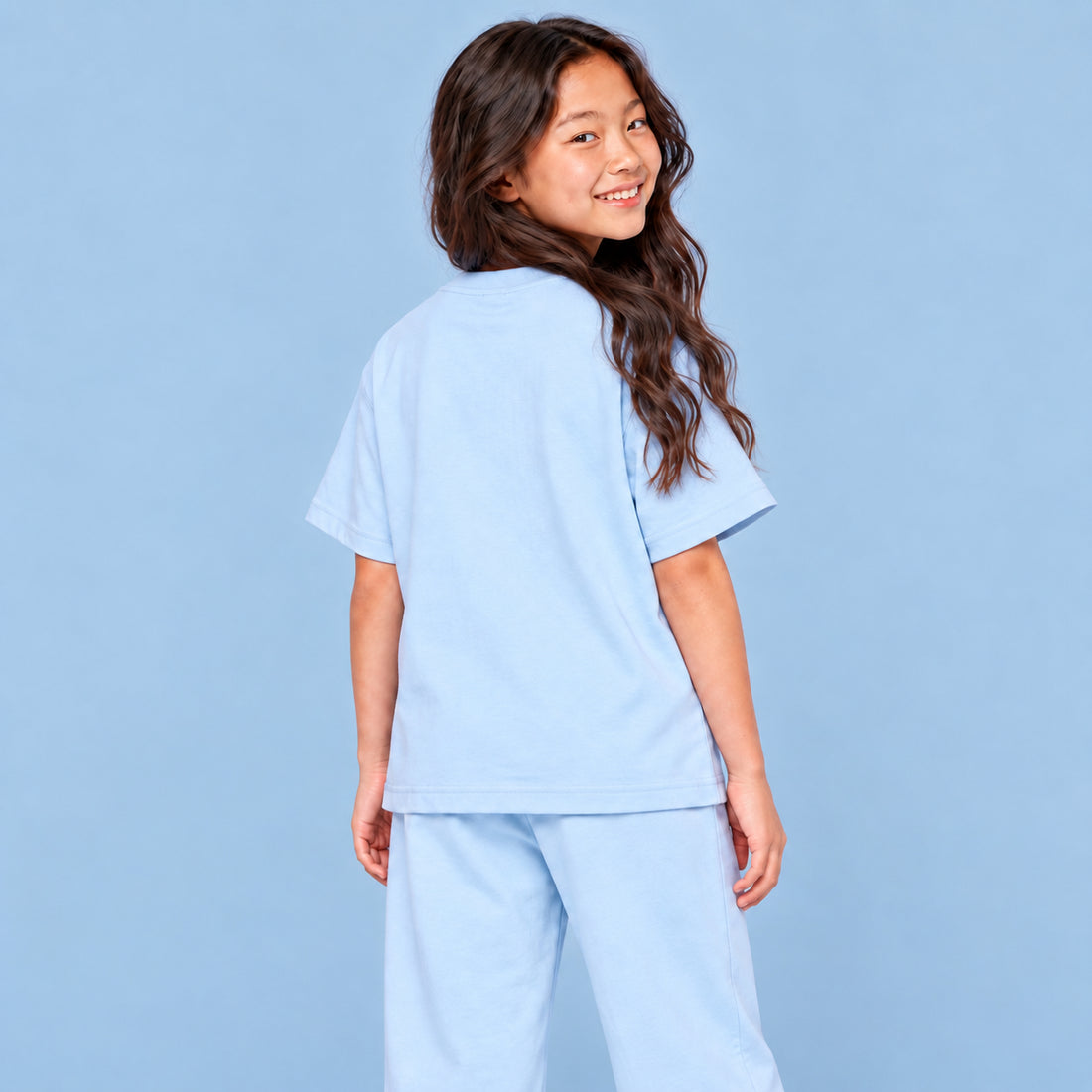 Kid’s Solid Crewneck T-Shirt
