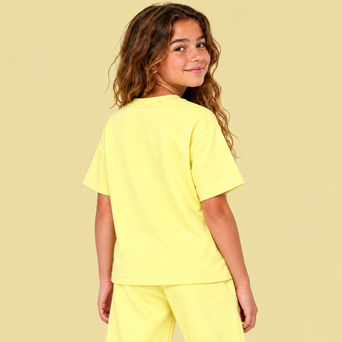Kid’s Solid Crewneck T-Shirt