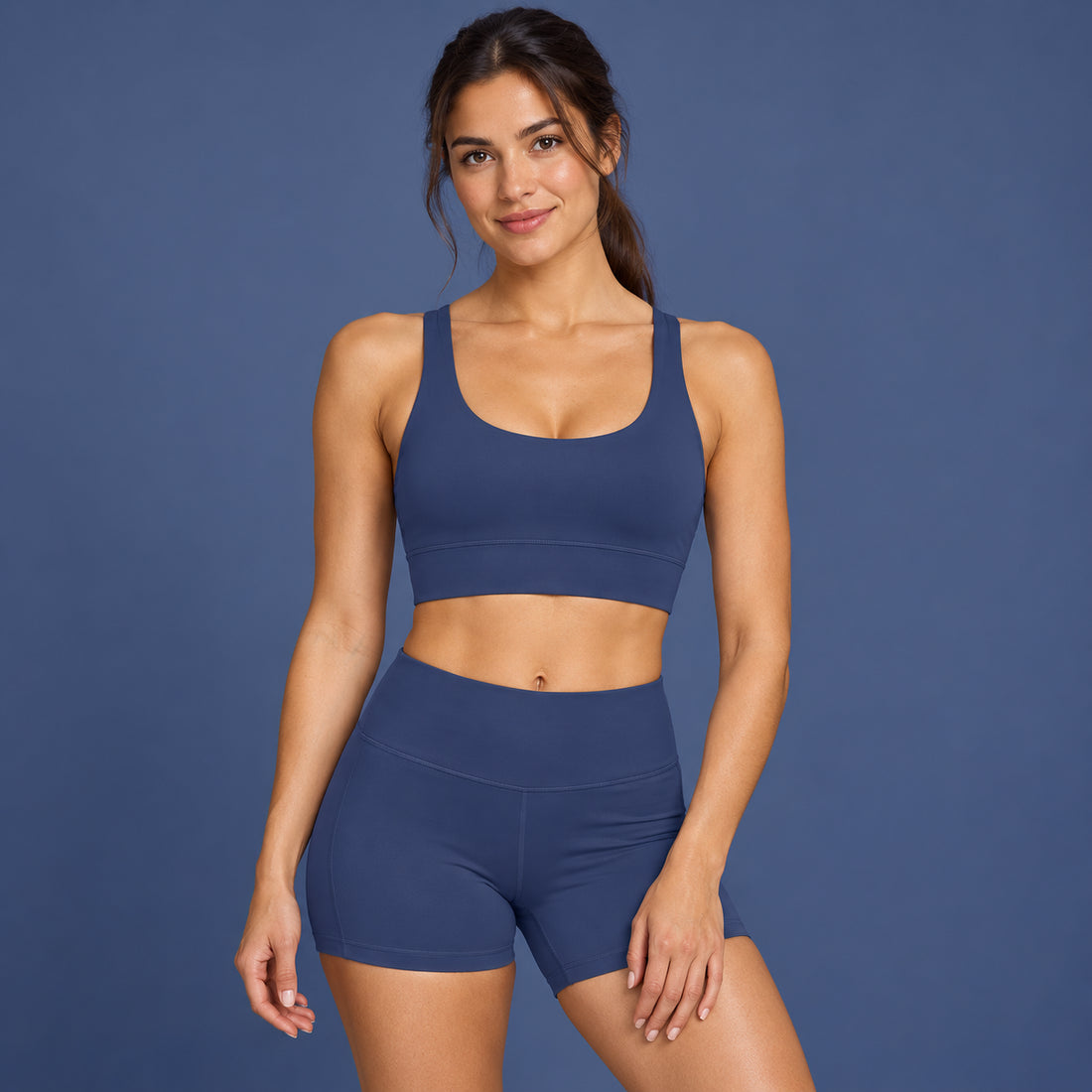 Strappy Criss-Cross Sports Bra